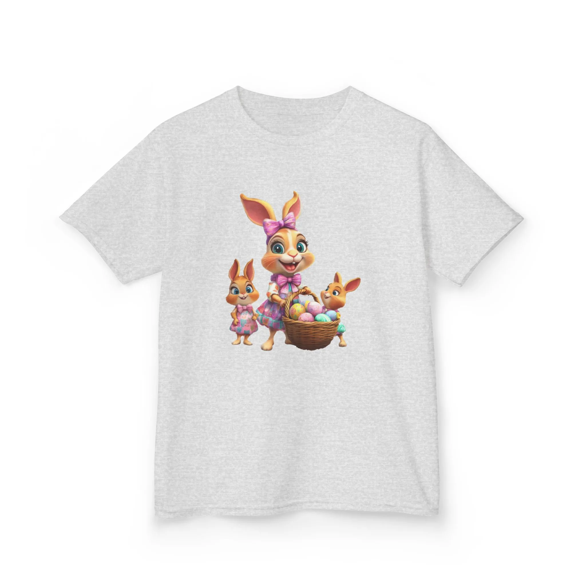 Easter Bunny Kids Tee - Cute Rabbit Design for Spring Celebrations - Image 5