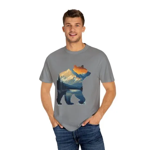 Mountain Bear Graphic T-Shirt | Nature Lover Apparel - Image 23