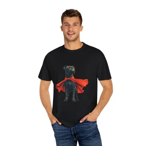 Hero Dog Unisex Garment-Dyed T-Shirt - Fun Pet Lover Tee - Image 27