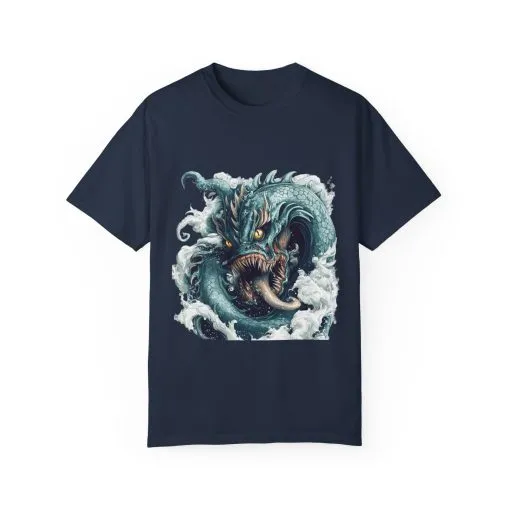 Ocean Creature Graphic Unisex T-Shirt - Adventure Awaits - Image 49