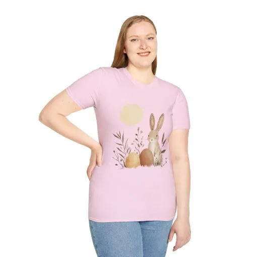 Spring Easter Bunny Graphic Unisex T-Shirt - Image 28