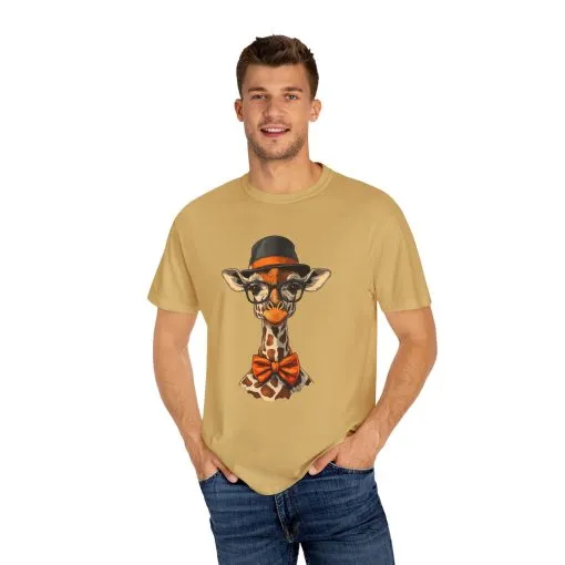Stylish Giraffe Graphic Unisex T-Shirt - Fun and Trendy Apparel for Animal Lovers - Image 15