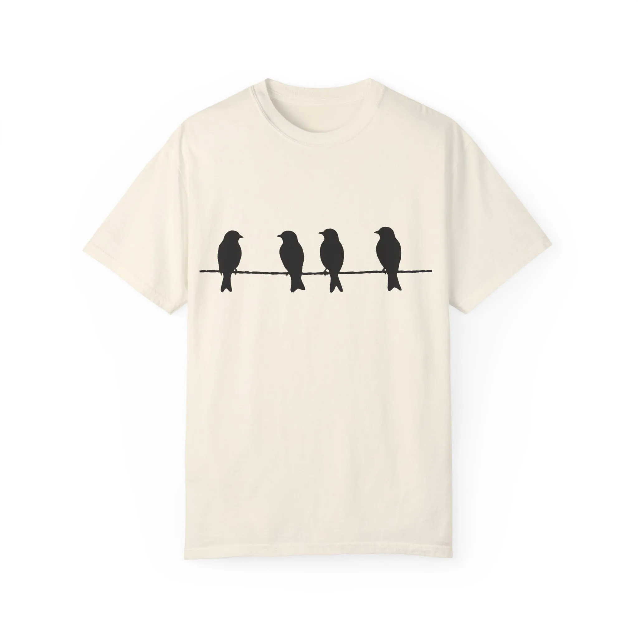 Minimalist Bird Silhouette Unisex T-Shirt - Image 9