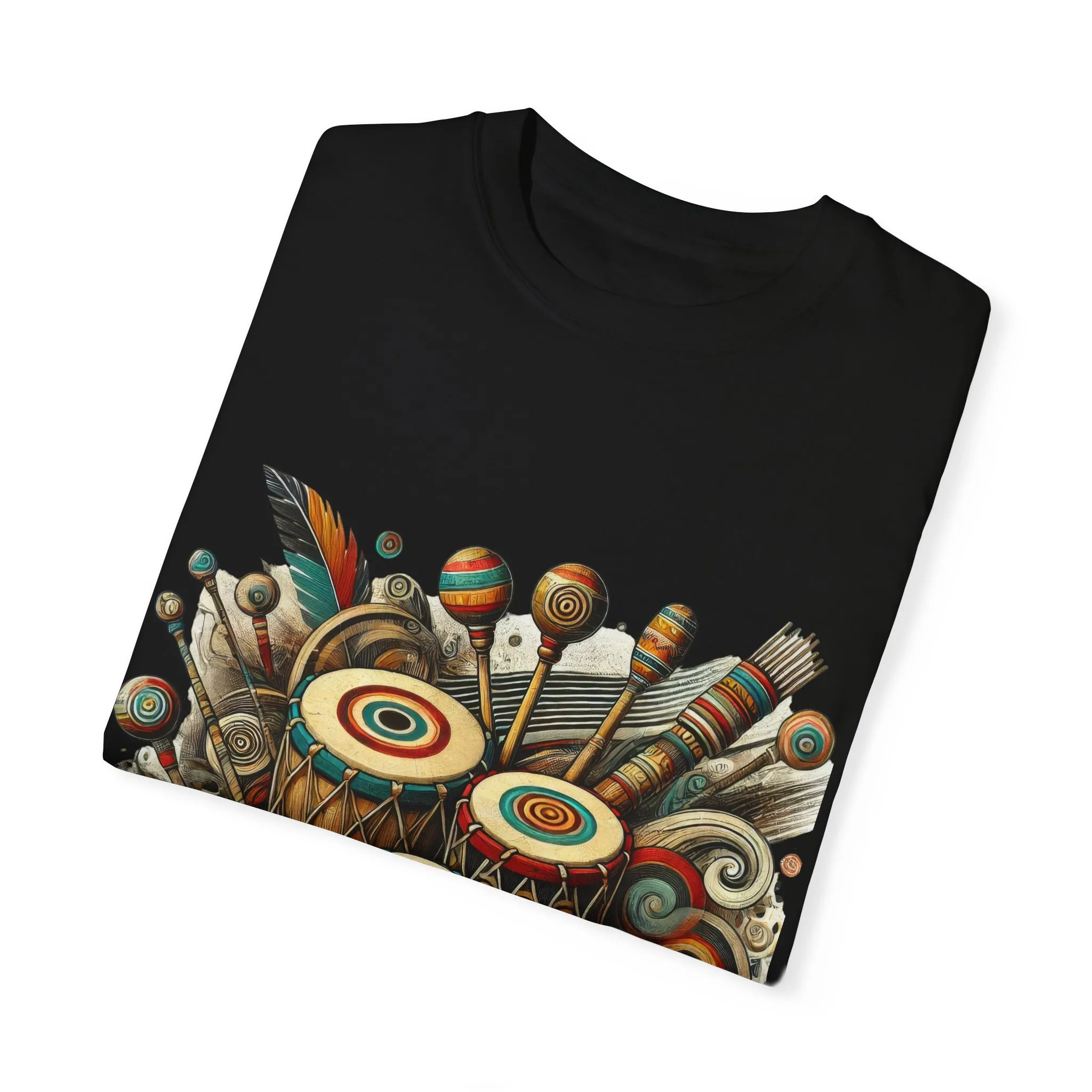 Colorful Bohemian Music Festival T-Shirt - Image 38