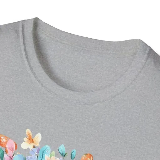Easter Blessings Unisex Softstyle T-Shirt – Spring Floral Design - Image 12