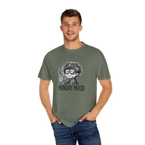 Unisex 'Monday Mood' Garment-Dyed T-Shirt - Perfect for Casual Days - Image 16