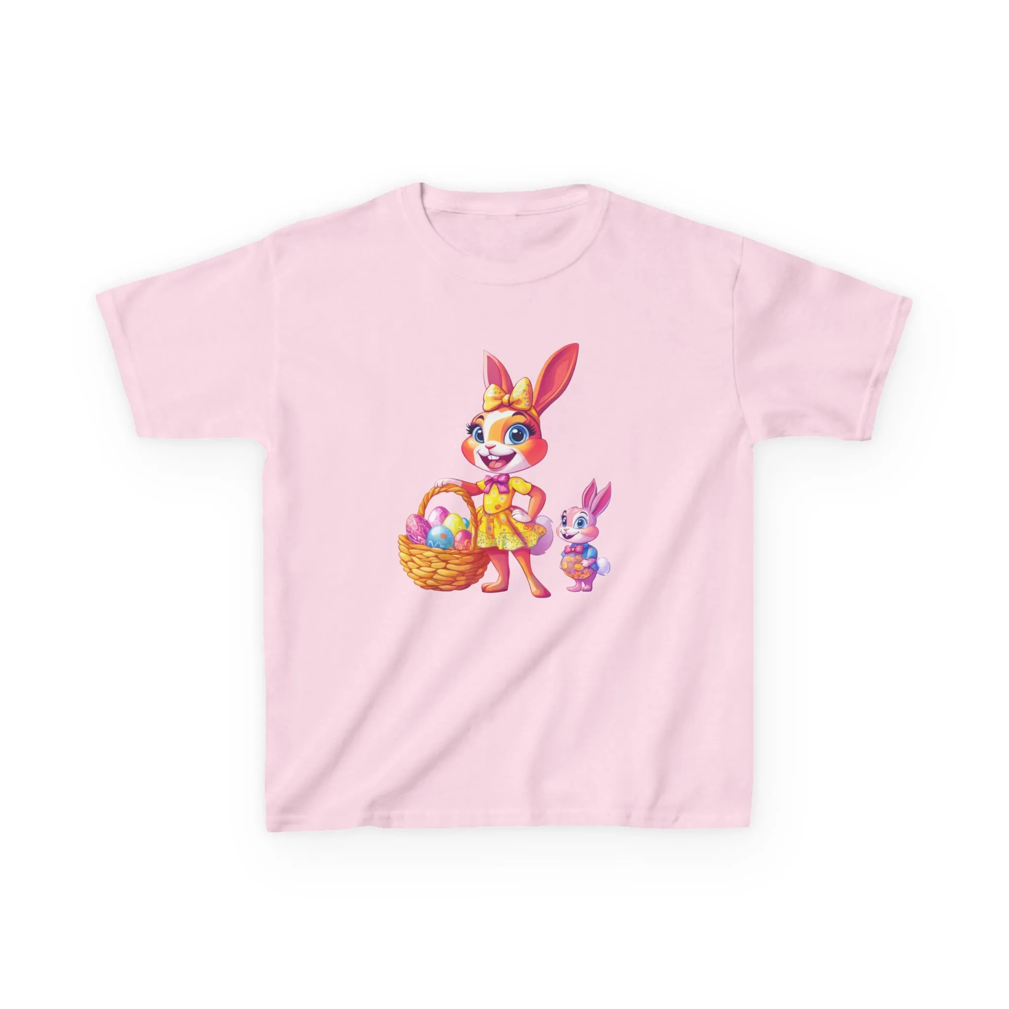 Easter Bunny Kids Tee - Cute Cotton T-Shirt for Spring Celebrations - Image 28