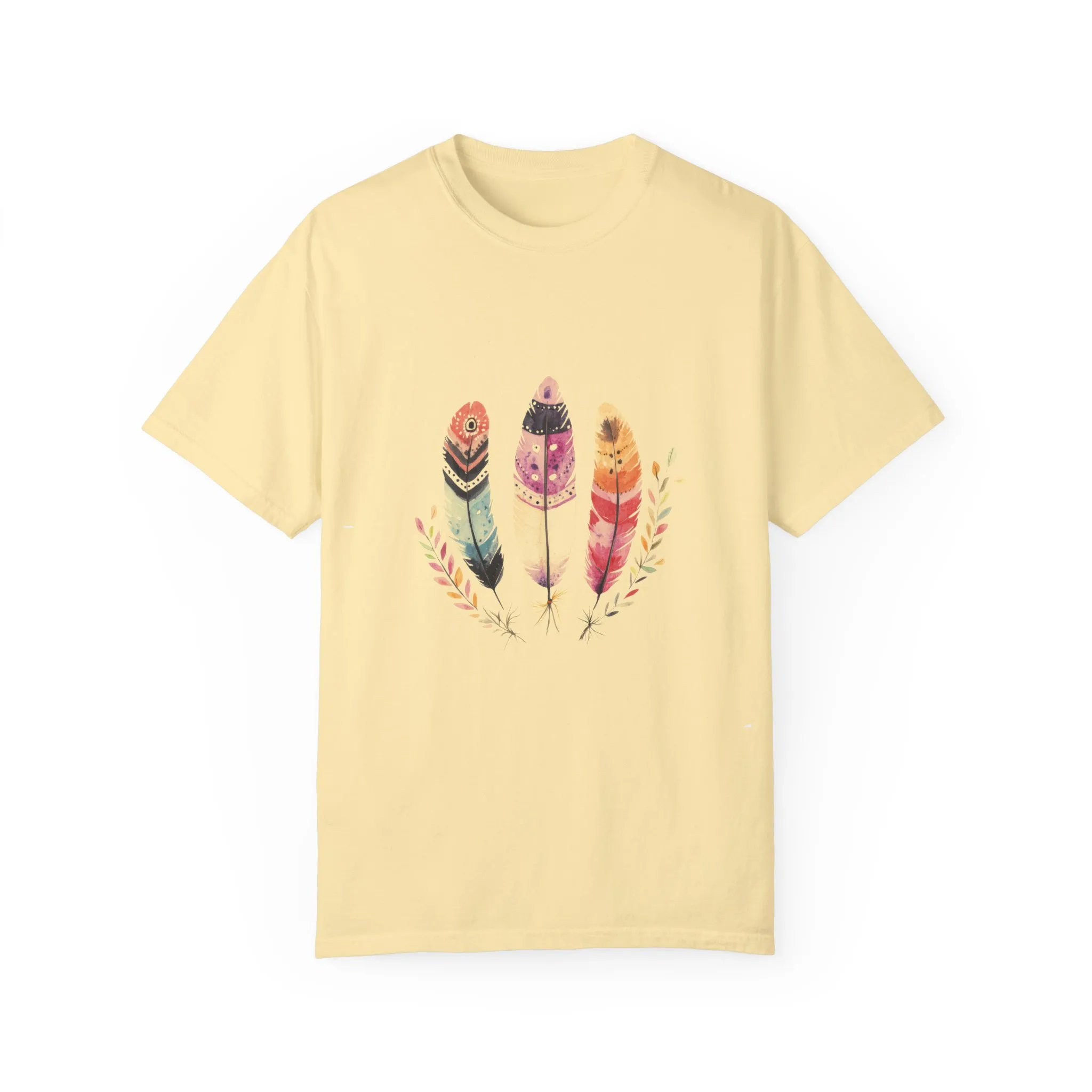 Boho Feather Graphic Unisex T-Shirt - Perfect for Nature Lovers & Casual Outfits - Image 11