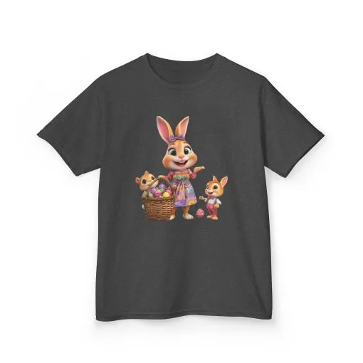 Easter Bunny Kids Tee - Fun and Colorful Heavy Cotton™ Shirt for Spring Celebrations - Image 14