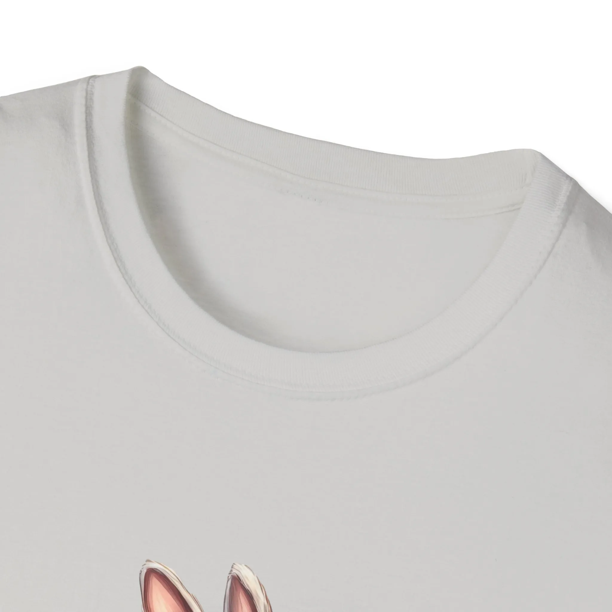 Easter Bunny Softstyle Unisex T-Shirt - Cute Spring Design for Holiday Celebrations - Image 12