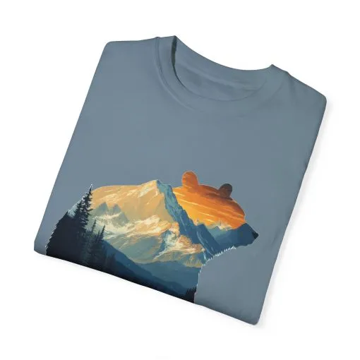 Mountain Bear Graphic T-Shirt | Nature Lover Apparel - Image 26