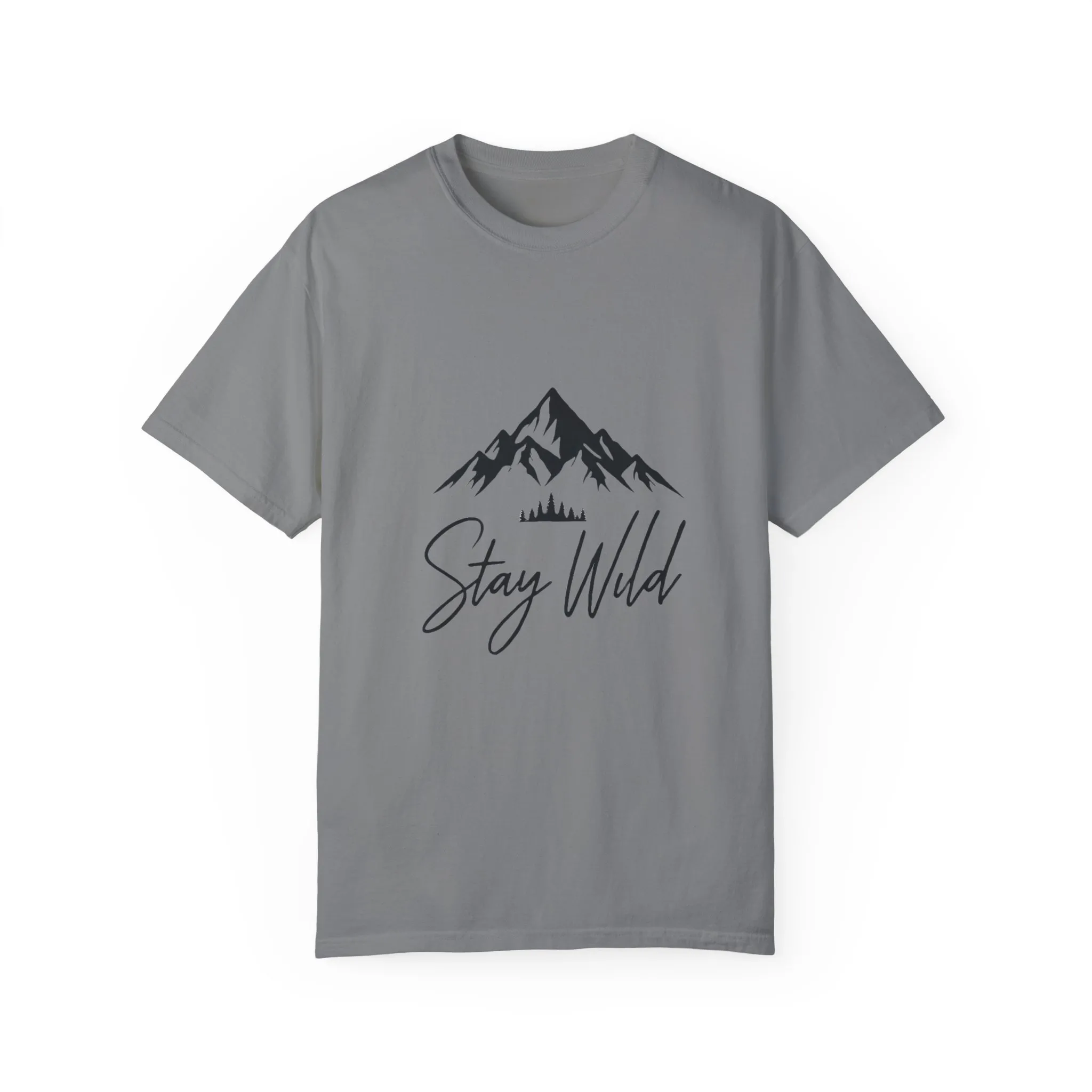 Stay Wild Unisex Garment-Dyed T-Shirt - Adventure & Nature Inspired - Image 17
