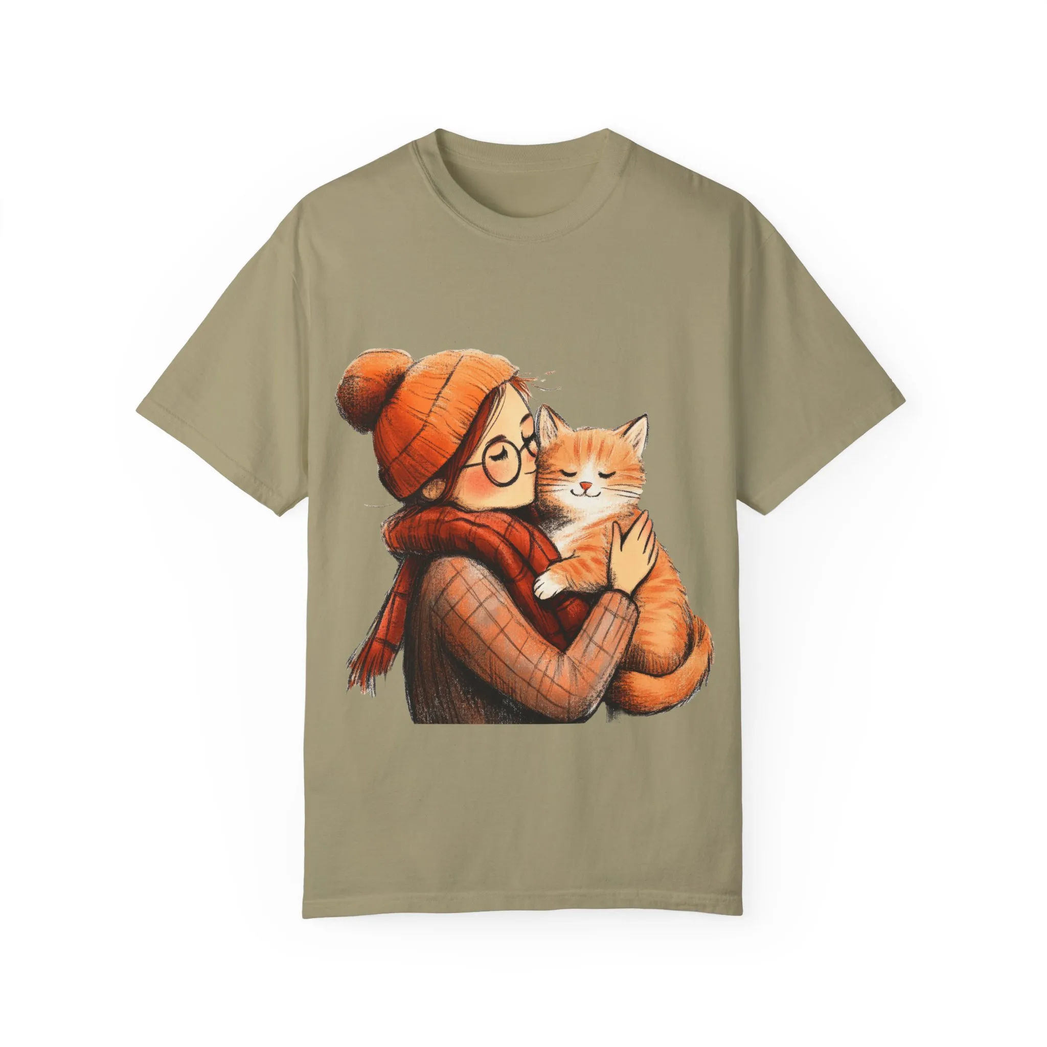 Elegantly Flowing Dance Silhouette Unisex Garment-Dyed T-Shirt - Image 23