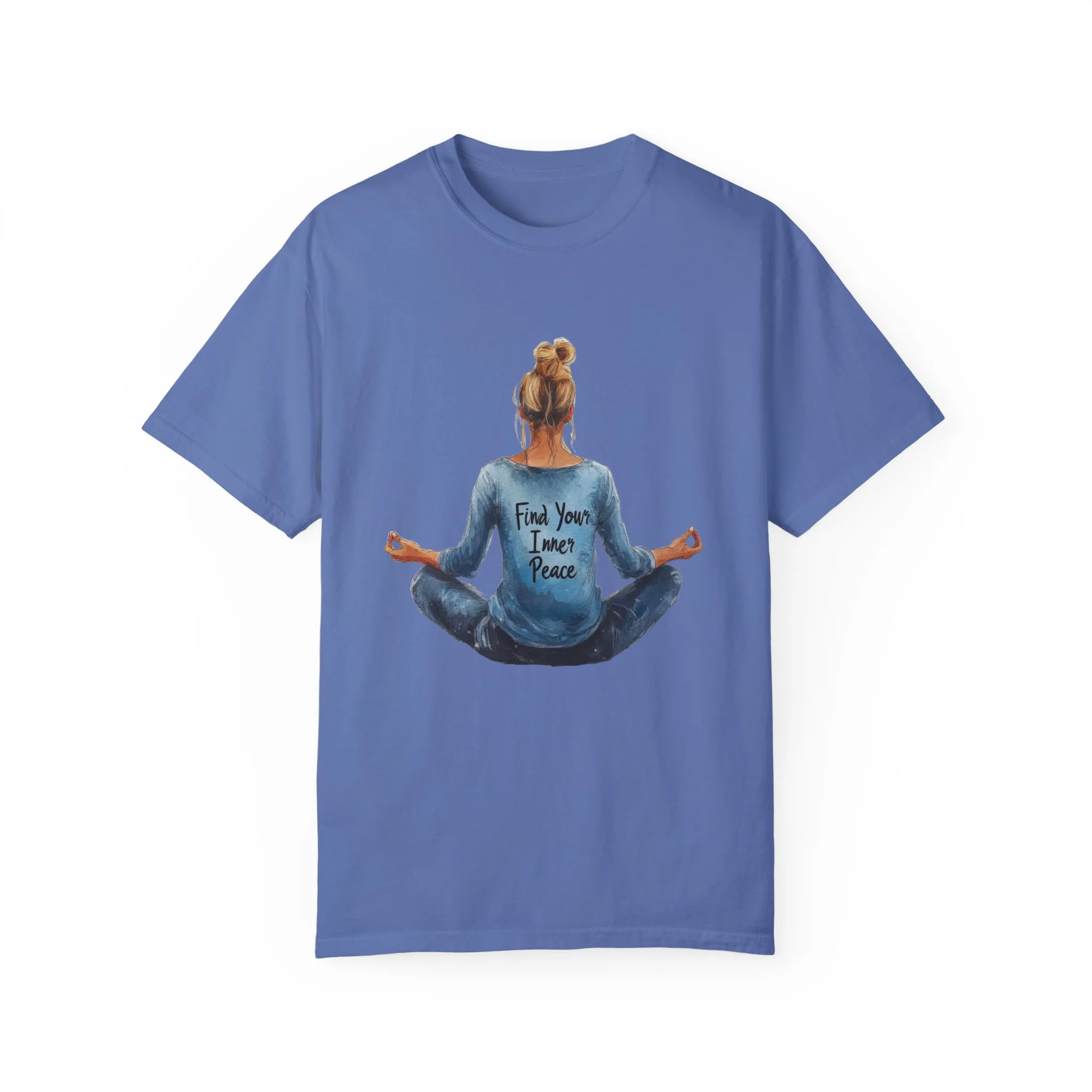Find Your Inner Peace Unisex Garment-Dyed T-Shirt - Image 25