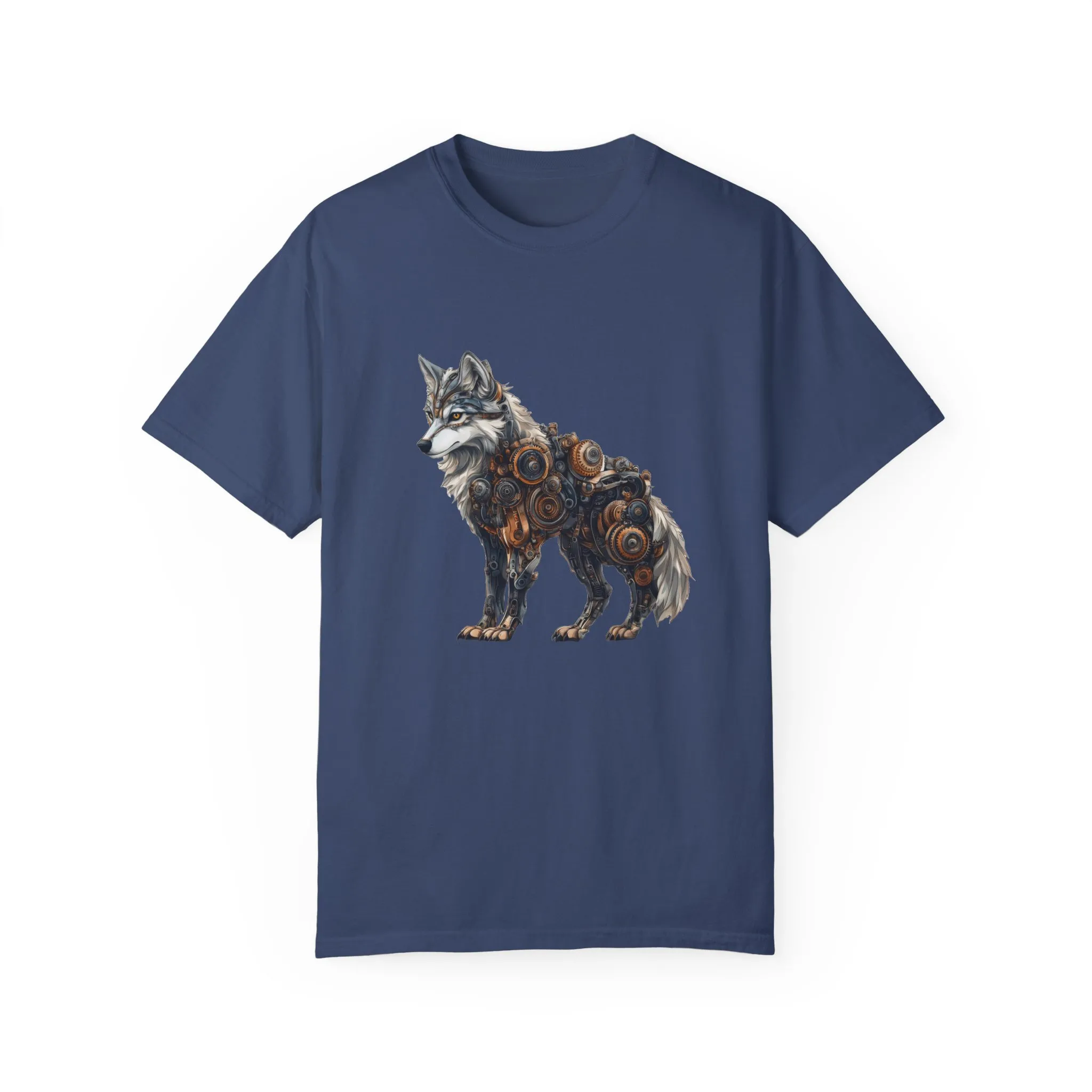 Mechanical Wolf Unisex T-Shirt - Unique Graphic Tee for Animal Lovers - Image 26