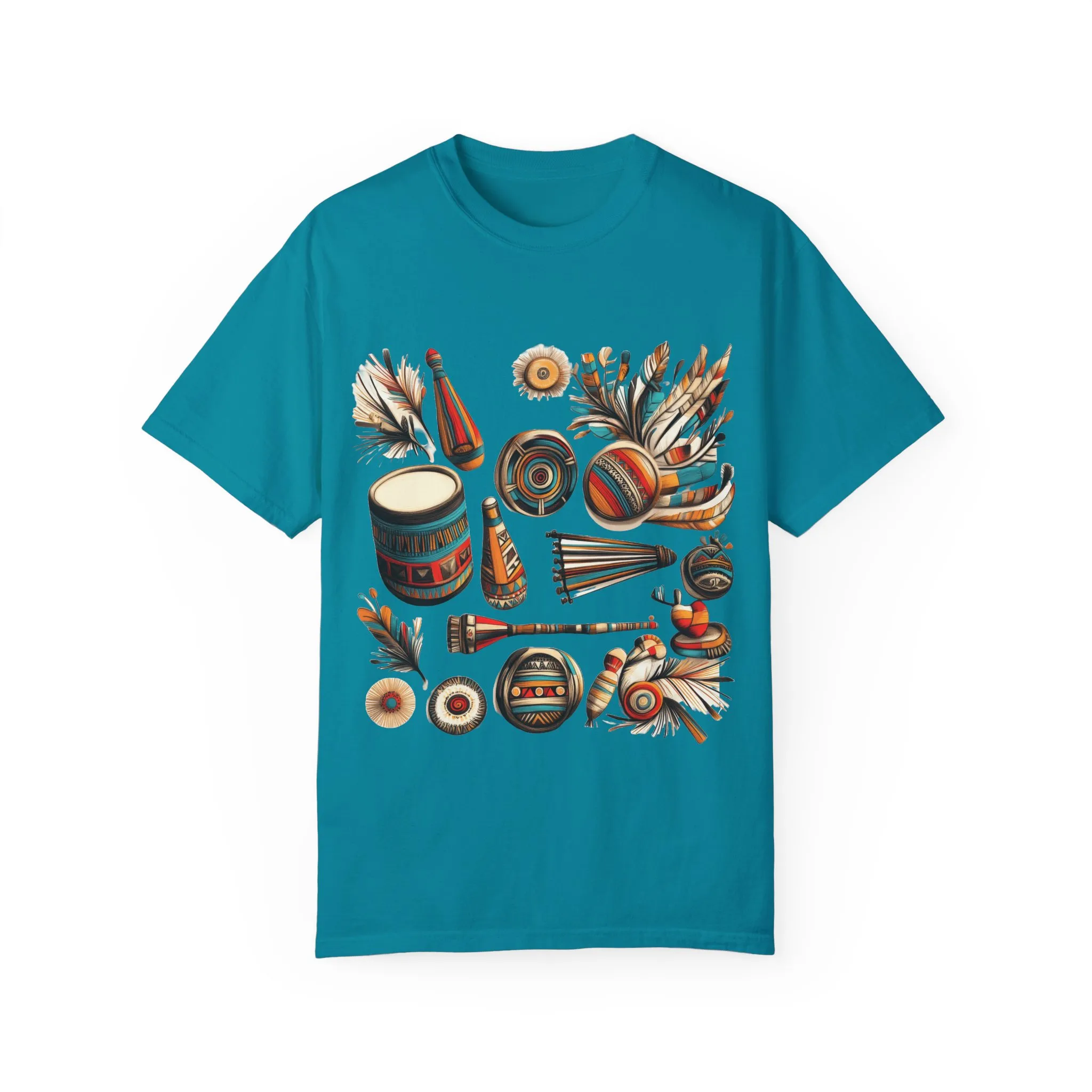 Unisex Garment-Dyed T-Shirt with Vibrant Musical Design | Perfect for Music Lovers & Festivals - Image 33