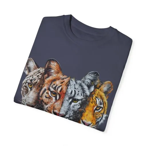 Wildlife Fusion Unisex Garment-Dyed T-Shirt - Image 38