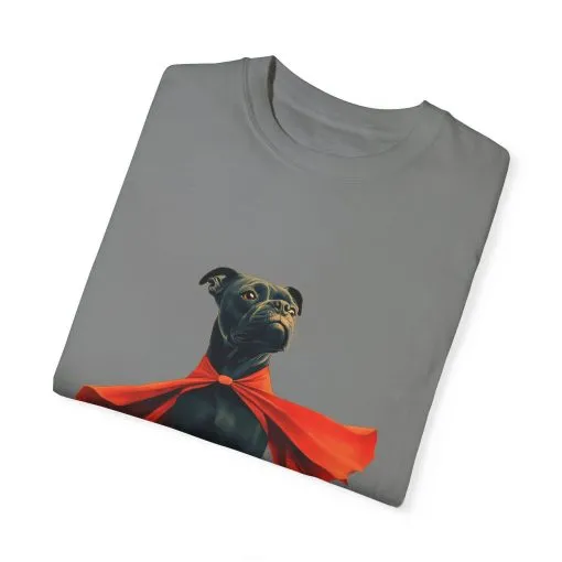 Hero Dog Unisex Garment-Dyed T-Shirt - Fun Pet Lover Tee - Image 2