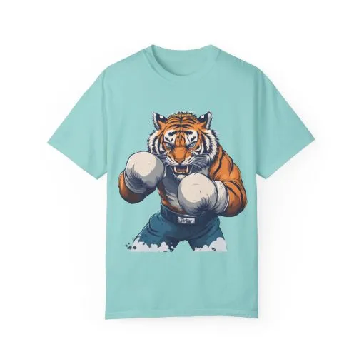 Fierce Tiger Graphic Unisex T-Shirt - Bold Boxing Design - Image 12