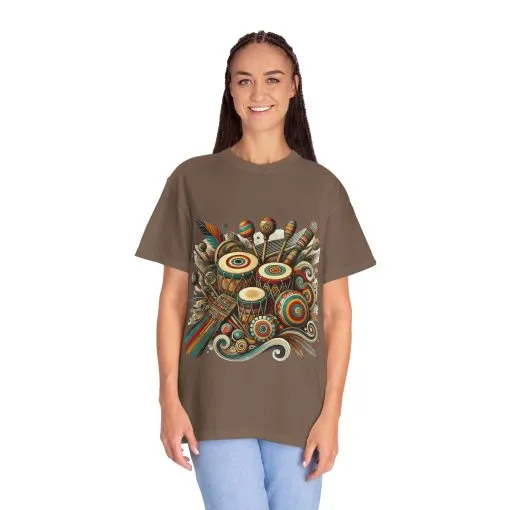 Colorful Bohemian Music Festival T-Shirt - Image 28
