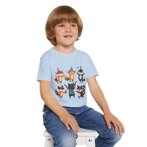 Fun Party Animal Toddler T-Shirt - Cute Animal Design - Image 3