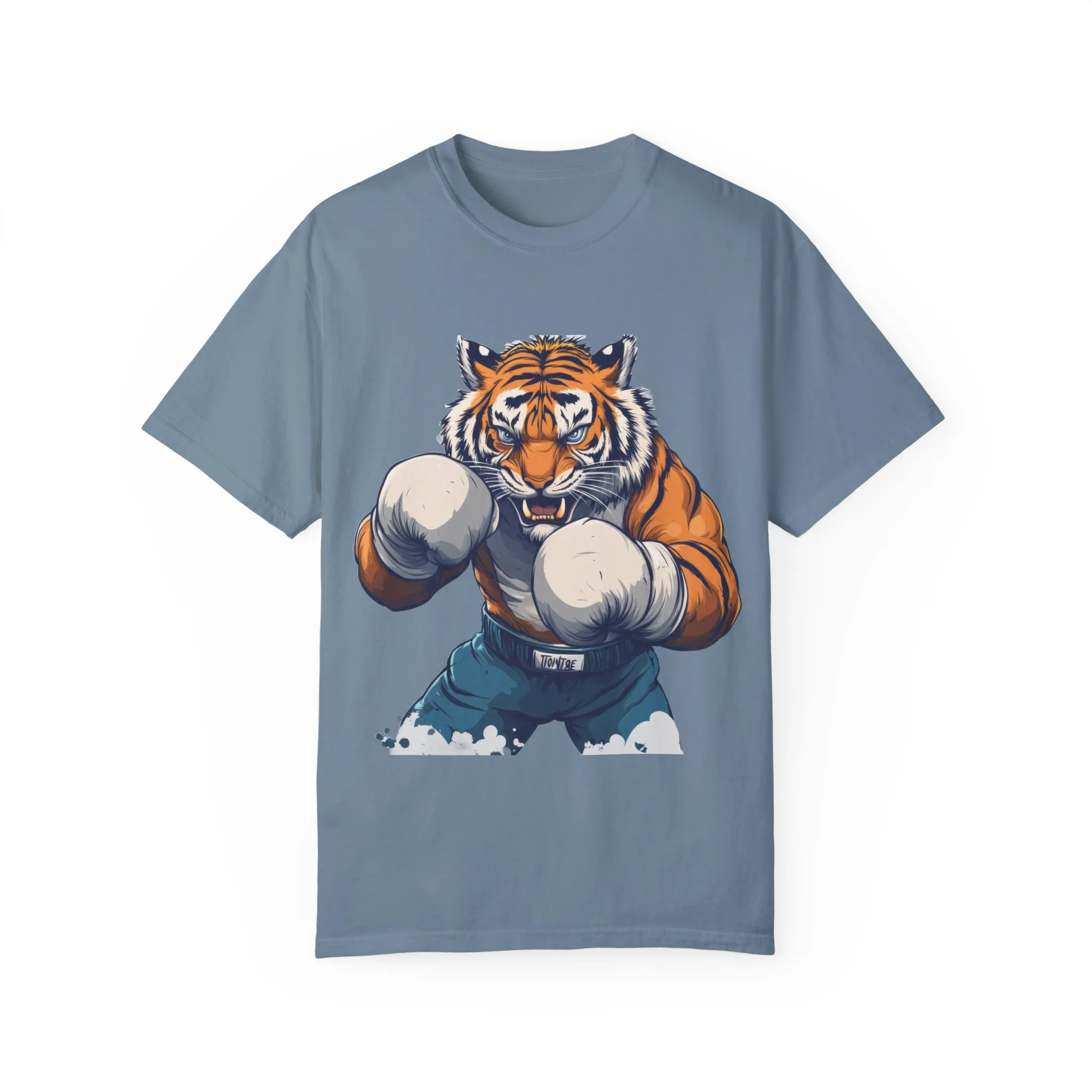 Fierce Tiger Graphic Unisex T-Shirt - Bold Boxing Design - Image 2