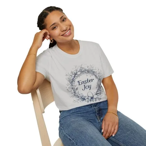 Easter Joy Unisex Softstyle T-Shirt - Perfect for Spring Celebrations - Image 10