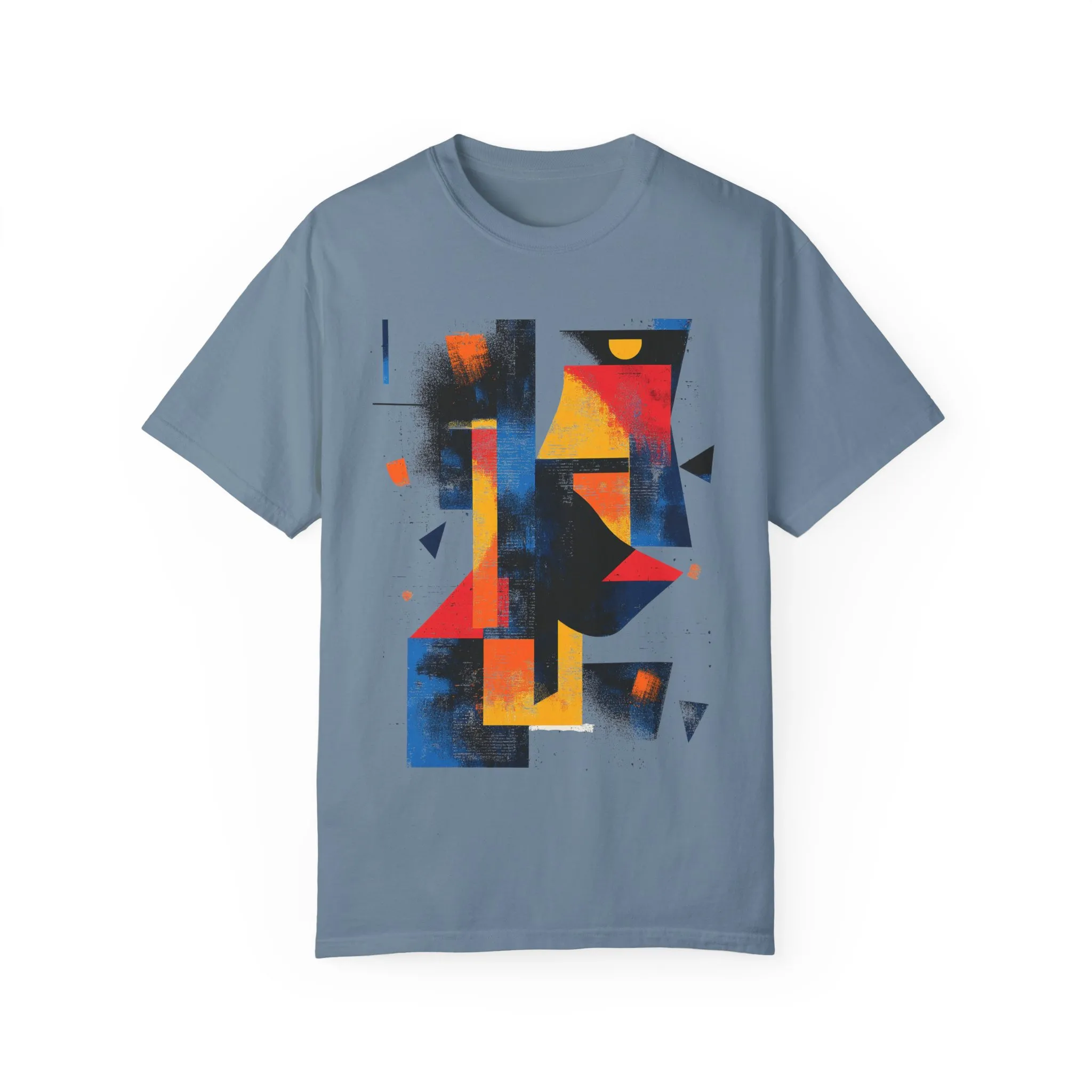 Colorful Abstract Art T-Shirt | Unisex Garment-Dyed Tee