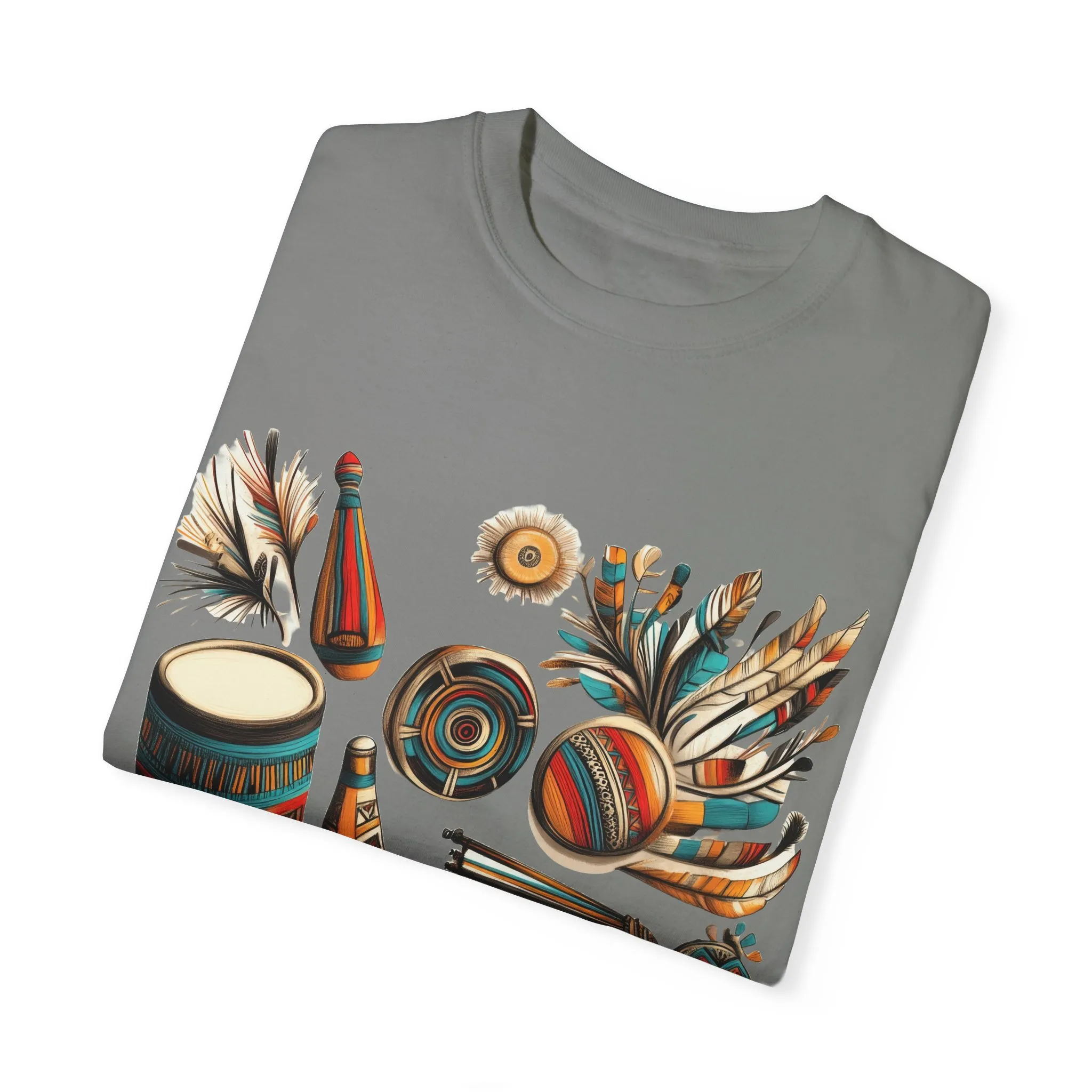 Unisex Garment-Dyed T-Shirt with Vibrant Musical Design | Perfect for Music Lovers & Festivals - Image 38
