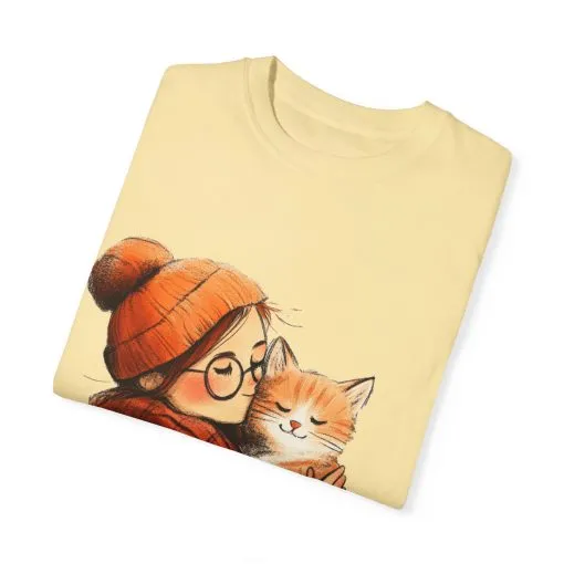 Elegantly Flowing Dance Silhouette Unisex Garment-Dyed T-Shirt - Image 17