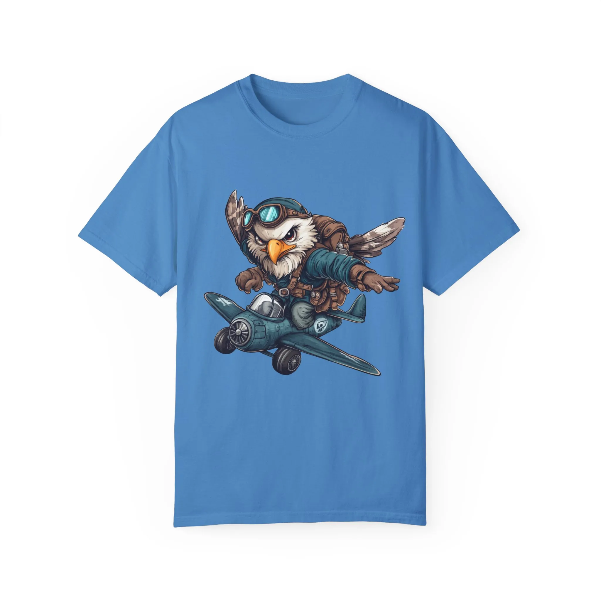 Adventure Owl Unisex Garment-Dyed T-Shirt - Perfect for Flyers and Animal Lovers - Image 29