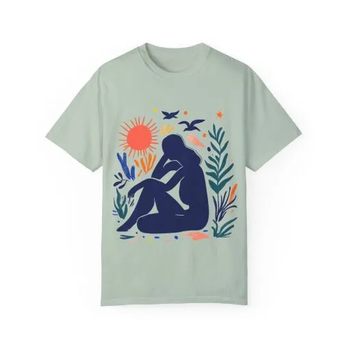 Eco-Friendly Unisex Graphic T-Shirt - Nature-Inspired Design for Mindfulness - Image 21