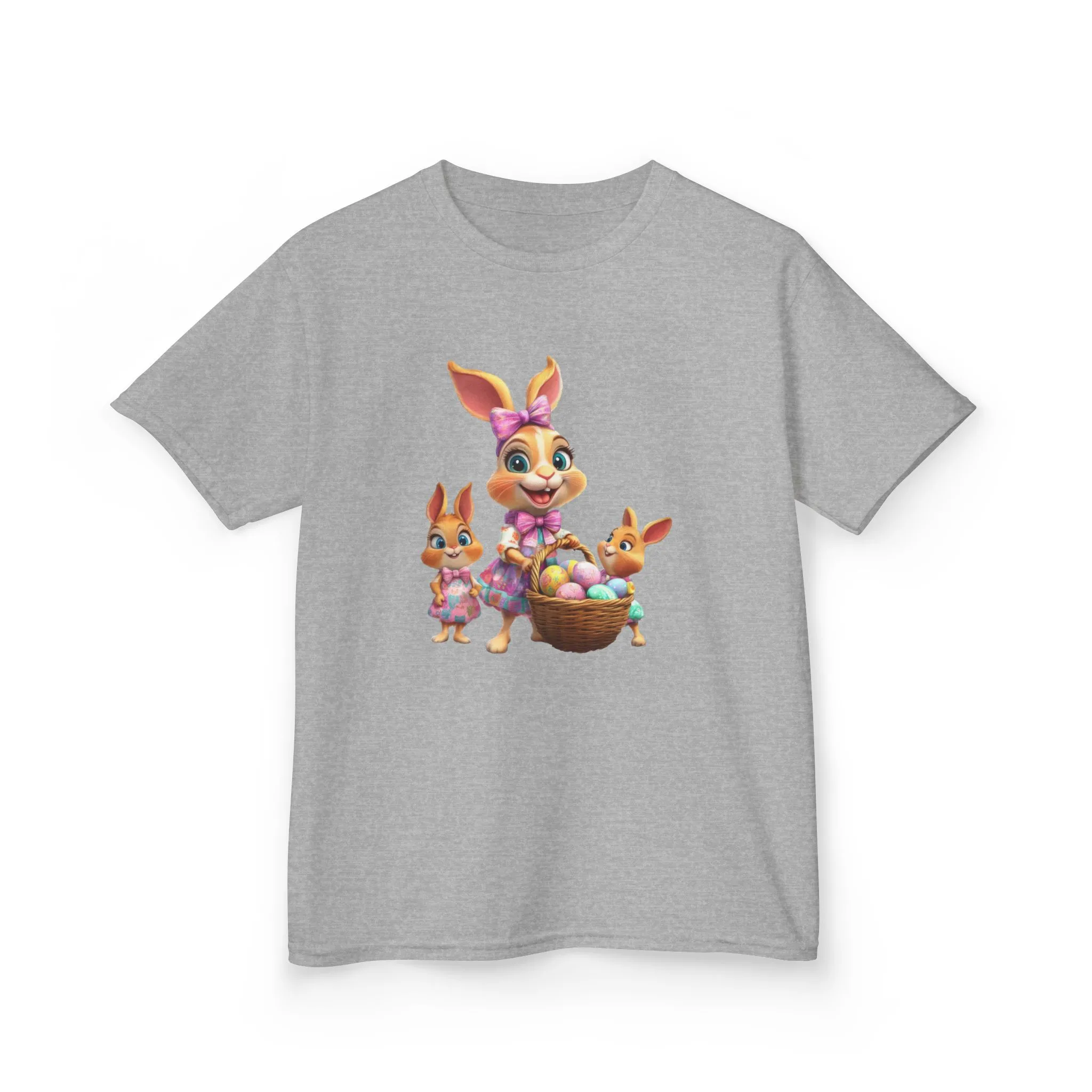 Easter Bunny Kids Tee - Cute Rabbit Design for Spring Celebrations - Image 8
