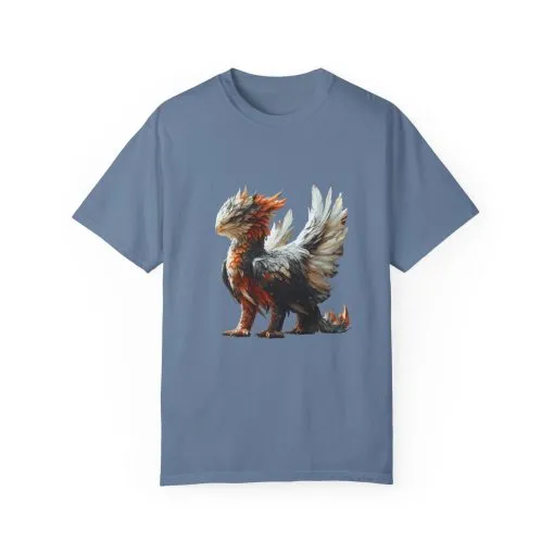 Mythical Creature Unisex Garment-Dyed T-Shirt - Perfect for Fantasy Lovers - Image 25