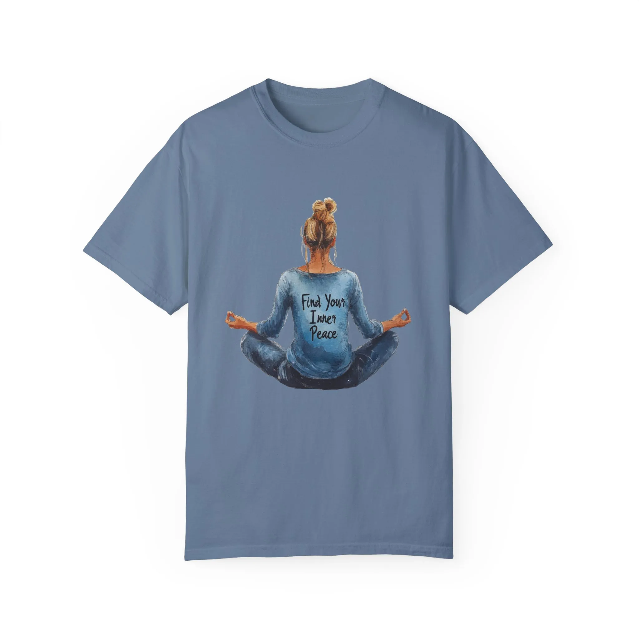 Find Your Inner Peace Unisex Garment-Dyed T-Shirt - Image 21