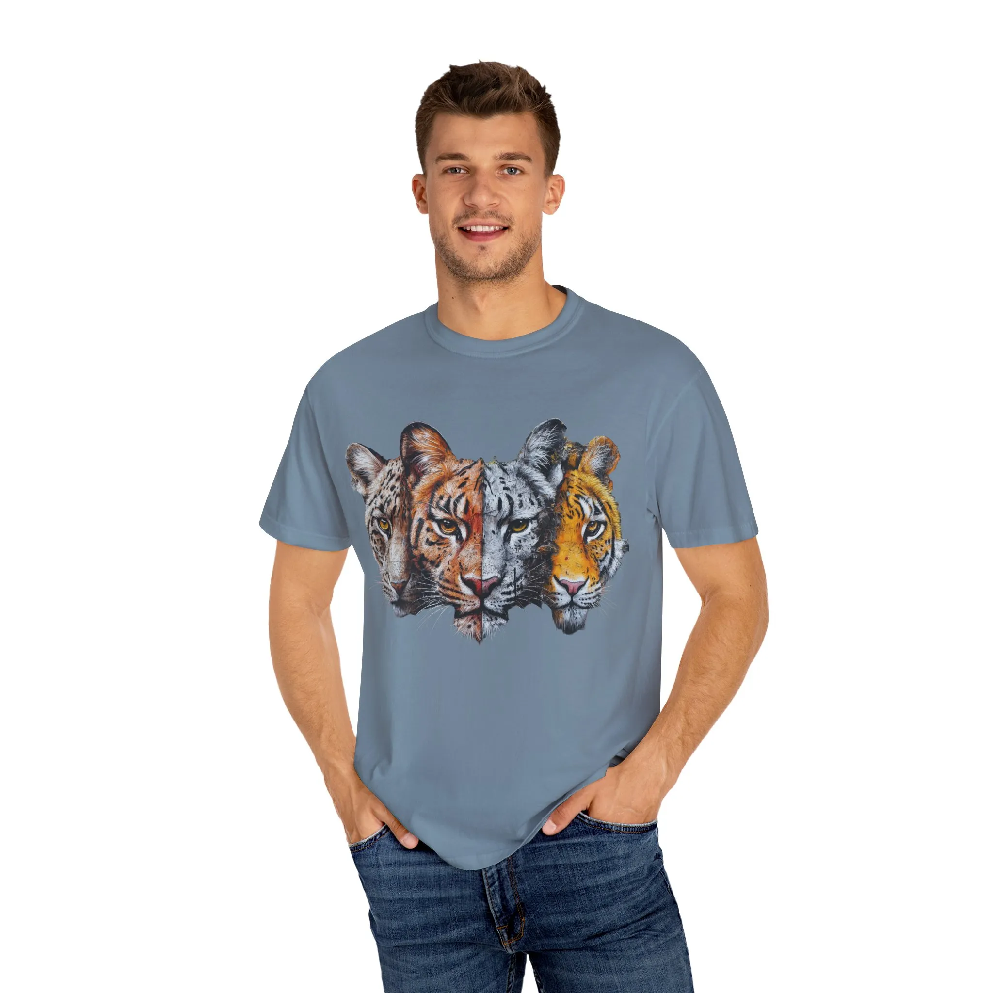 Wildlife Fusion Unisex Garment-Dyed T-Shirt - Image 35
