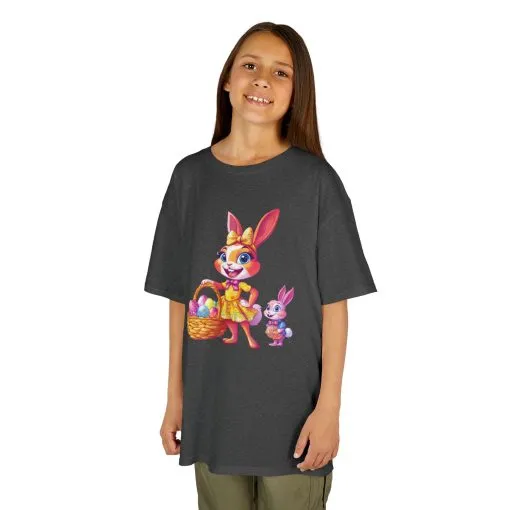 Easter Bunny Kids Tee - Cute Cotton T-Shirt for Spring Celebrations - Image 12