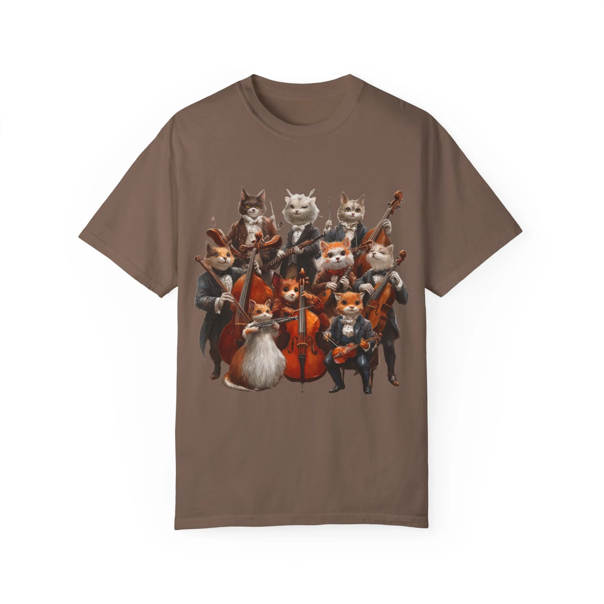Whimsical Cat Orchestra Unisex T-Shirt - Perfect Gift for Animal Lovers - Image 21