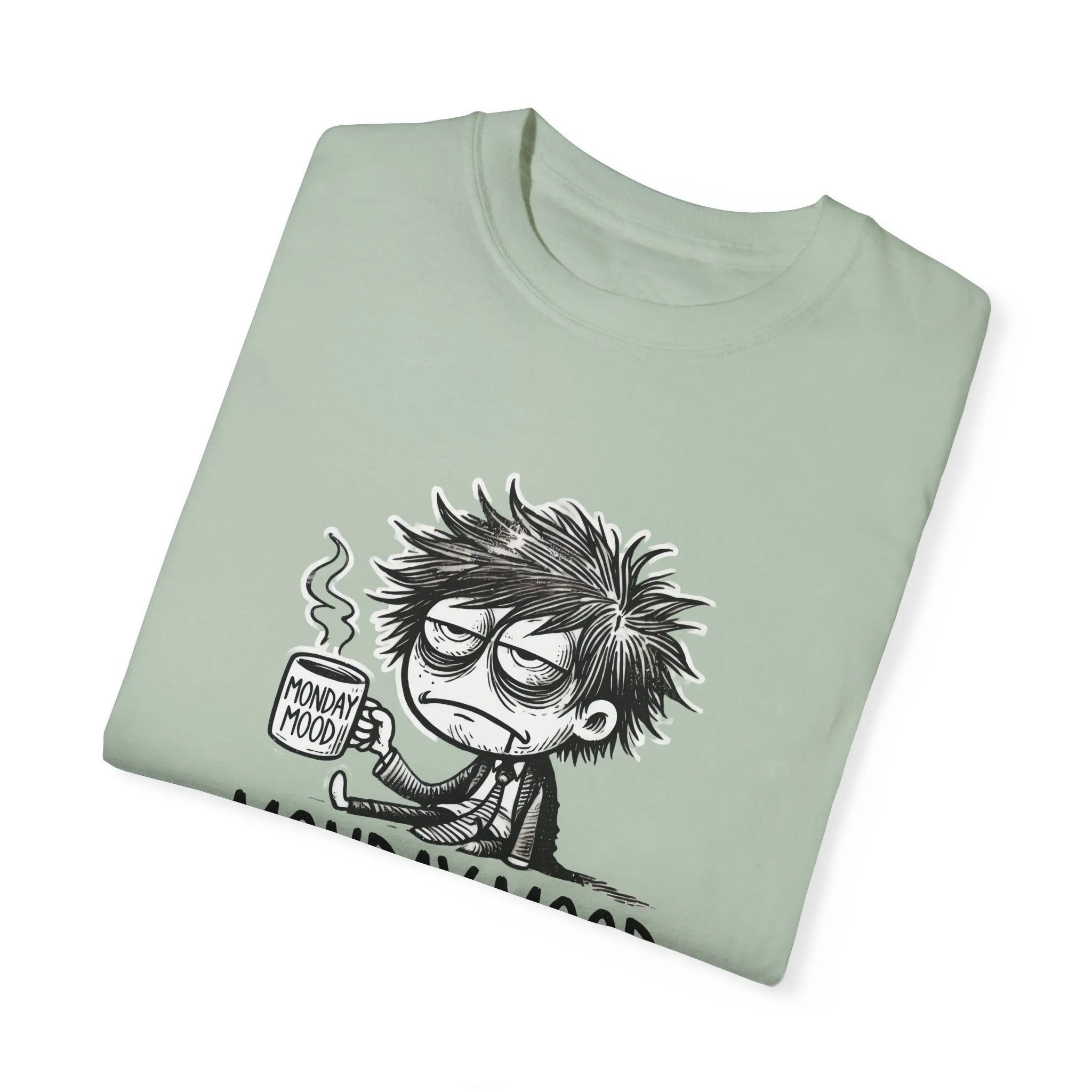 Unisex 'Monday Mood' Garment-Dyed T-Shirt - Perfect for Casual Days - Image 10