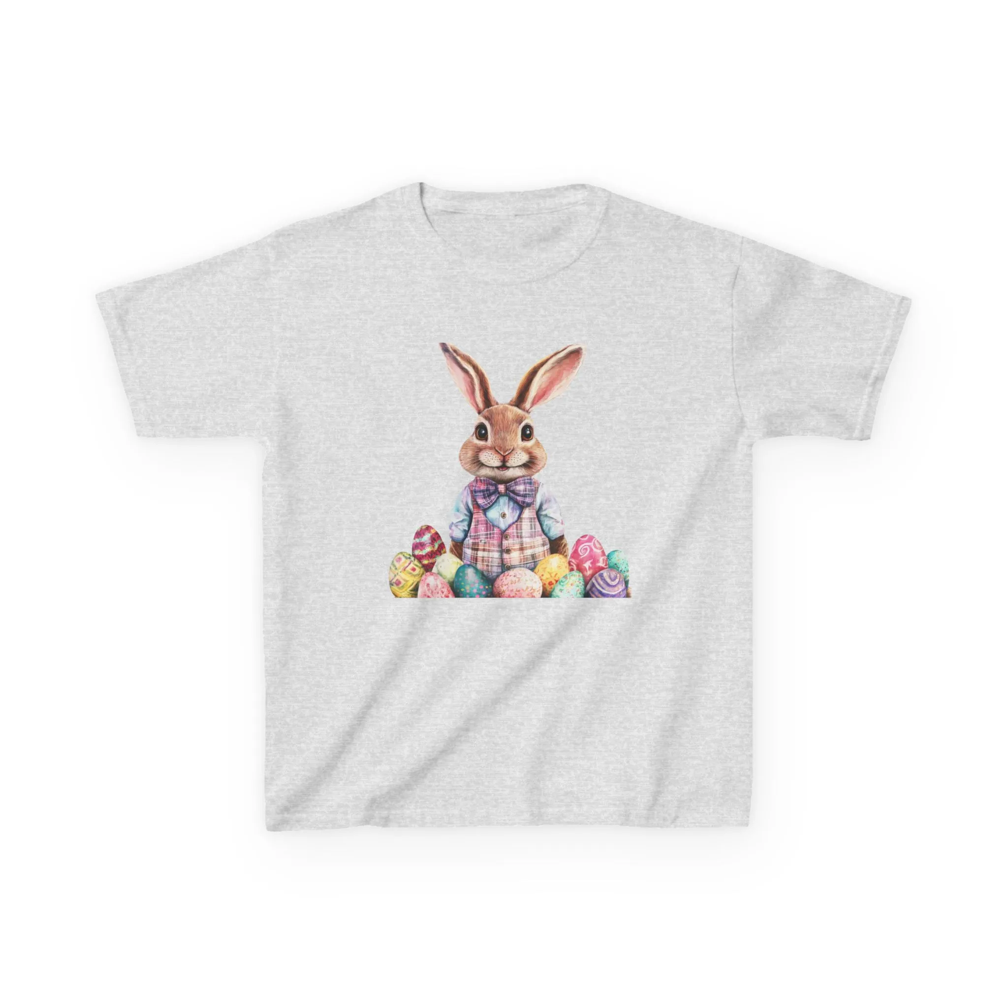 Easter Bunny Kids Heavy Cotton™ Tee - Cute Easter Celebration Shirt - Image 7