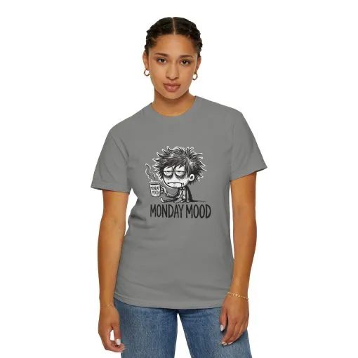 Unisex 'Monday Mood' Garment-Dyed T-Shirt - Perfect for Casual Days - Image 32