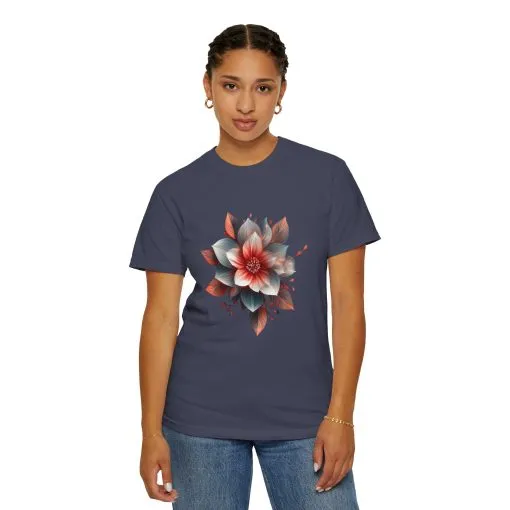 Botanical Floral Unisex Garment-Dyed T-shirt - Perfect for Nature Lovers - Image 40