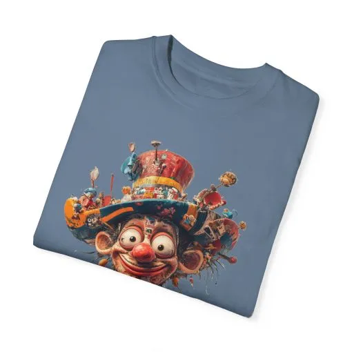 Whimsical Artist Unisex Garment-Dyed T-Shirt - Colorful Character Design - Image 40