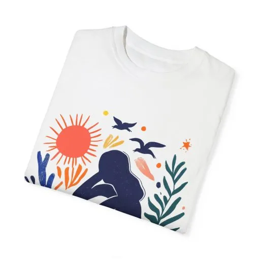 Eco-Friendly Unisex Graphic T-Shirt - Nature-Inspired Design for Mindfulness - Image 3
