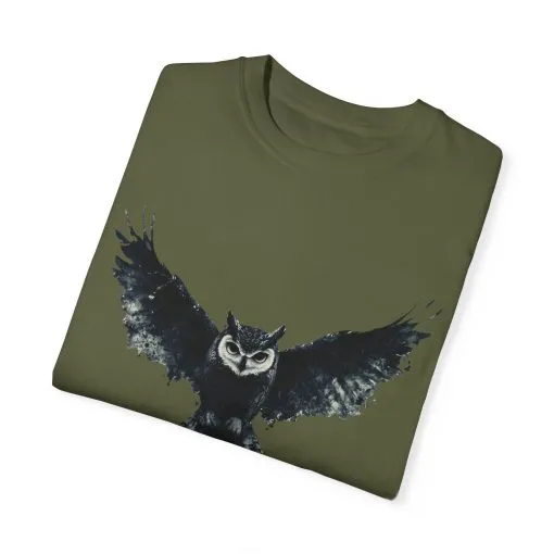 Unisex Owl Graphic T-Shirt | Perfect for Nature Lovers & Gifts - Image 10