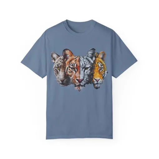 Wildlife Fusion Unisex Garment-Dyed T-Shirt - Image 25