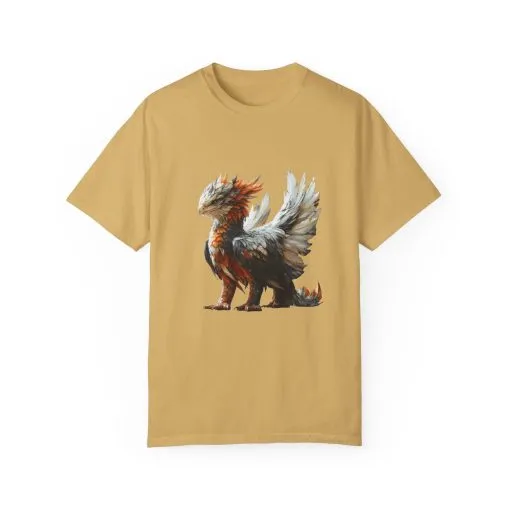 Mythical Creature Unisex Garment-Dyed T-Shirt - Perfect for Fantasy Lovers - Image 9