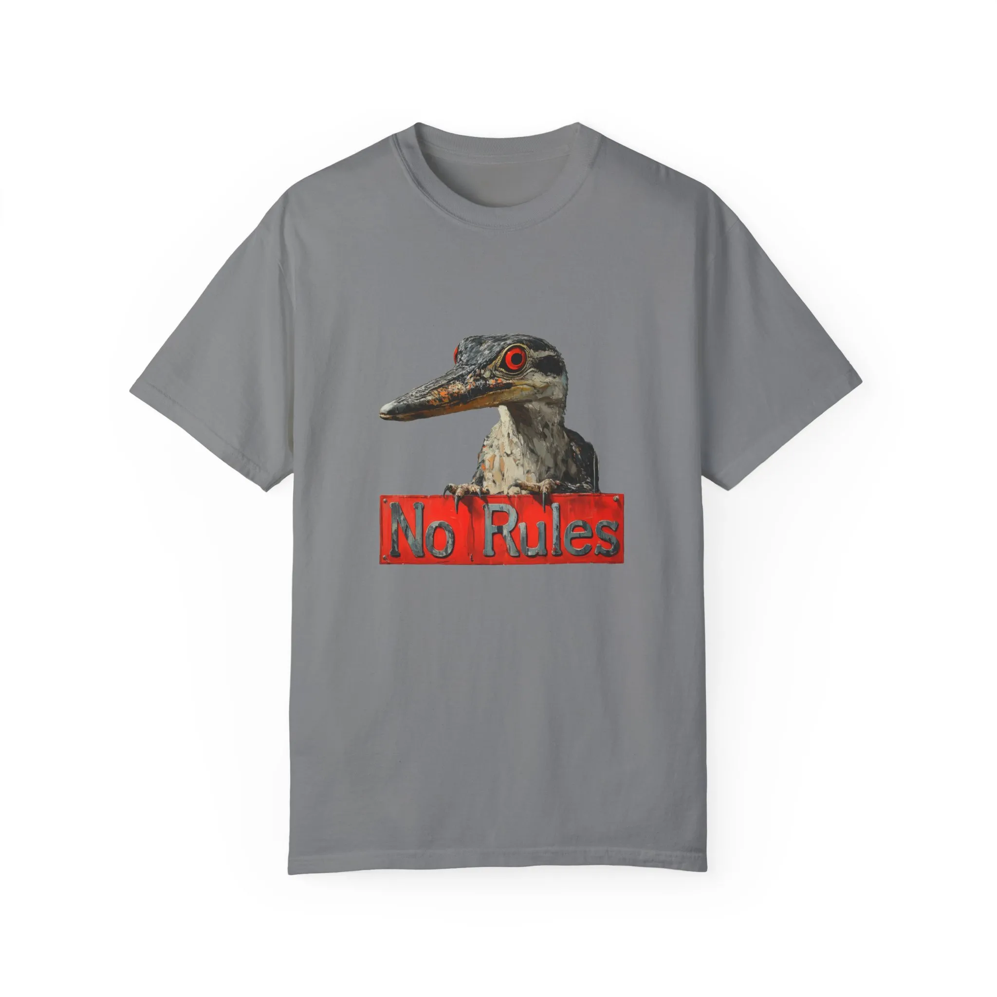No Rules Unisex Garment-Dyed T-Shirt - Wild & Bold Graphic Tee - Image 13