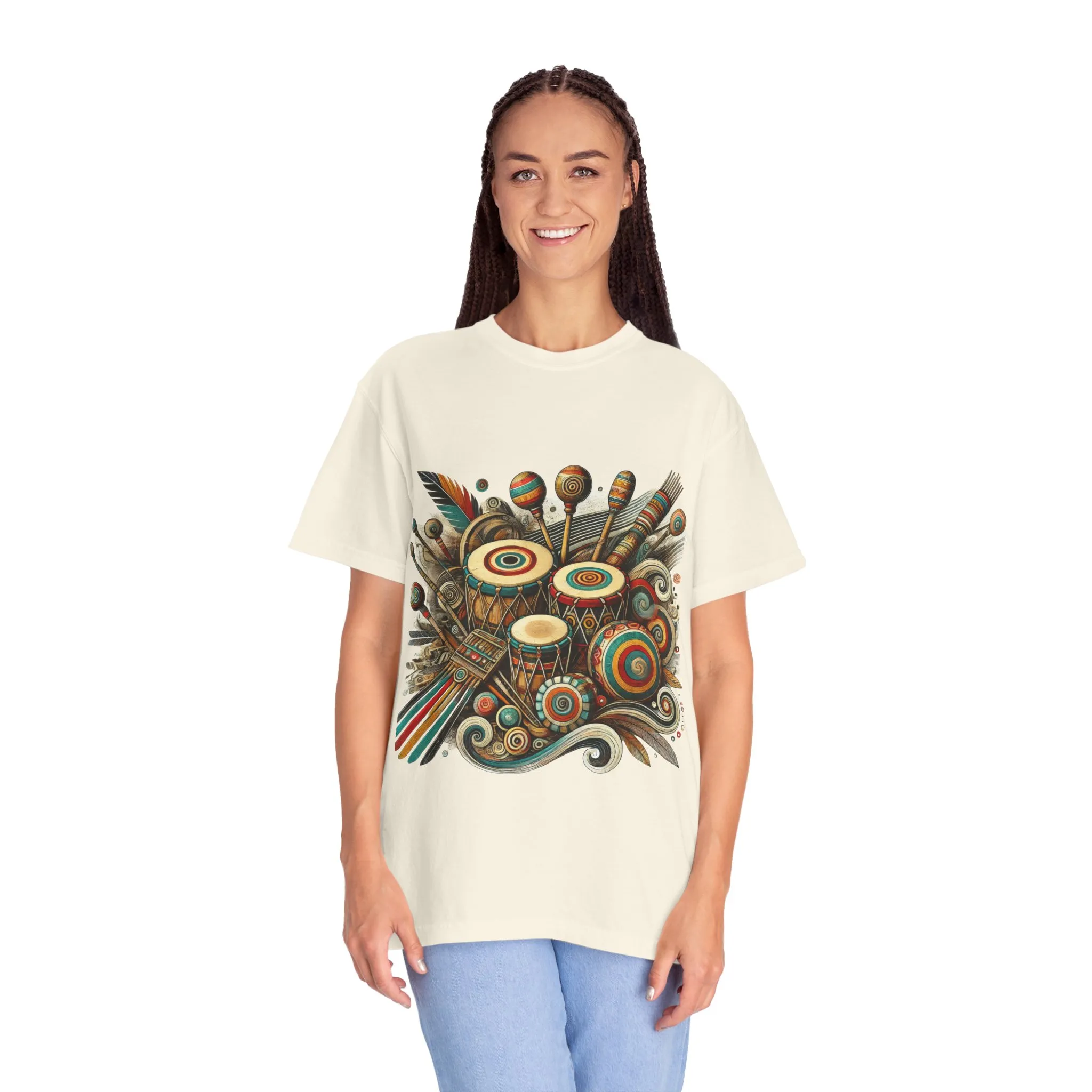 Colorful Bohemian Music Festival T-Shirt - Image 12