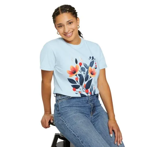 Floral Design Unisex T-Shirt - Perfect for Spring Celebrations - Image 32